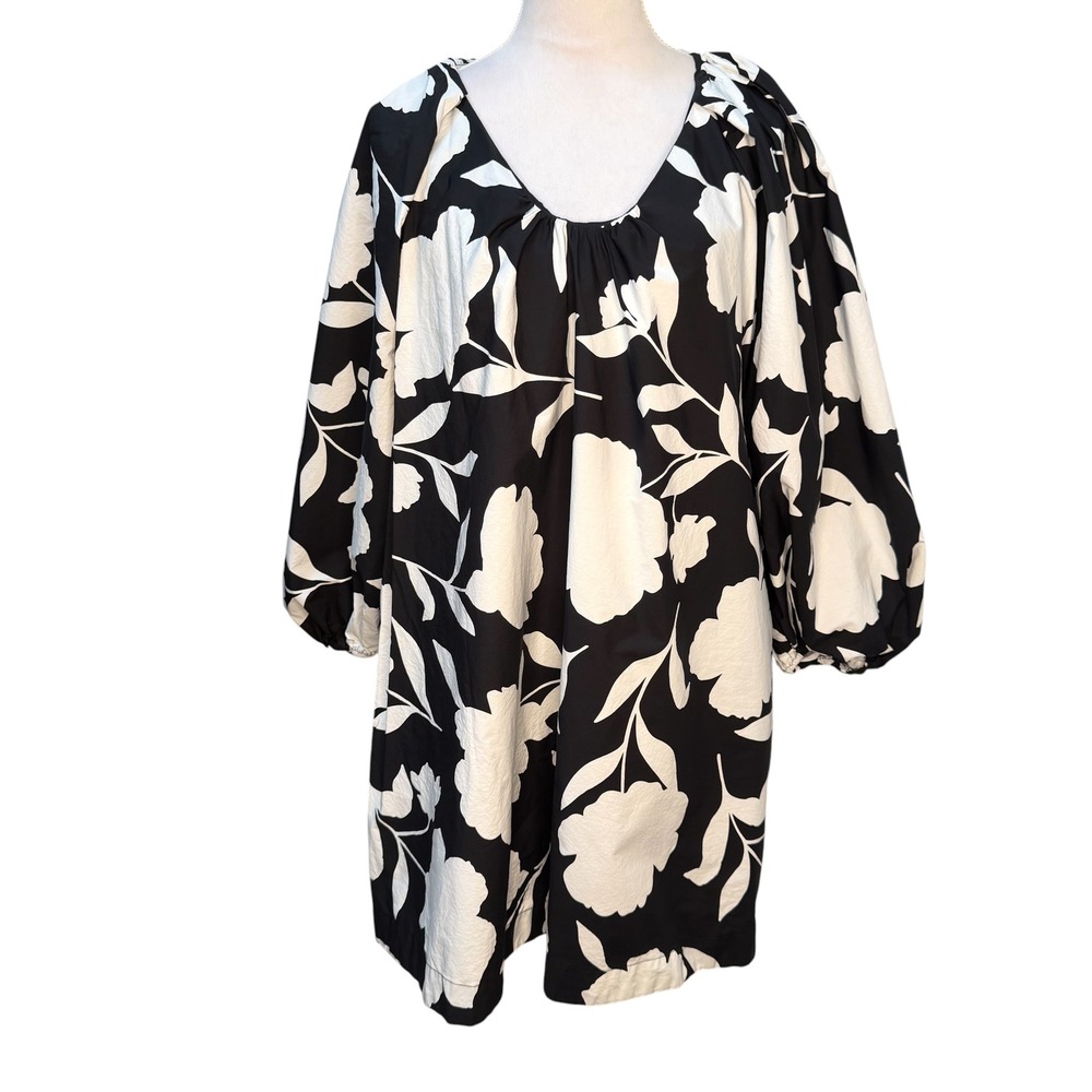 kate spade black dress target Women's Classic Rose Poplin Long Sleeve Mini Body Is Lined style_mini STAUD Wells Stripe Stretch Size:34F